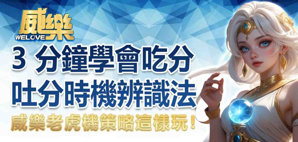 老虎機策略這樣玩！3 分鐘學會吃分吐分時機辨識法